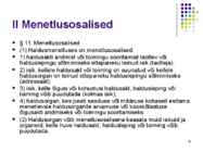 Haldusmenetlus I #16