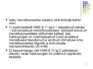 Haldusmenetlus I #17