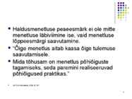 Haldusmenetlus I #4