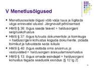 Haldusmenetlus I #42