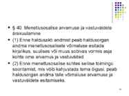 Haldusmenetlus I #51
