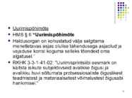 Haldusmenetlus I #9