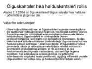 Haldusõiguse 1 teema #21