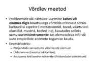 Teadustöö alused #17