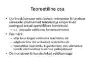 Teadustöö alused #39