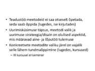 Teadustöö alused #54