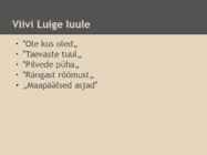 Eesti luuletajad 1944-1991 #11