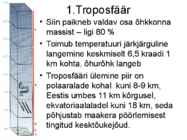 Atmosfääri koostis ja ehitus #6