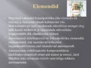 FISKAALPOLIITIKA EESMÄRGID JA ELEMENDID #4