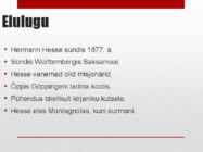 Hermann Karl Hesse #2