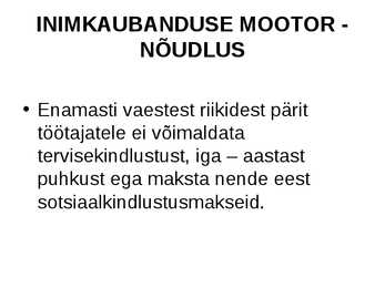 Inimkaubanduse ennetamine #23