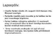 Charlie Parker #2