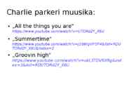 Charlie Parker #8