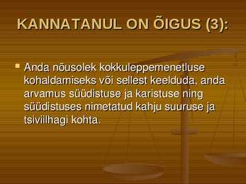 Õiguskord ja korrakaitse #23
