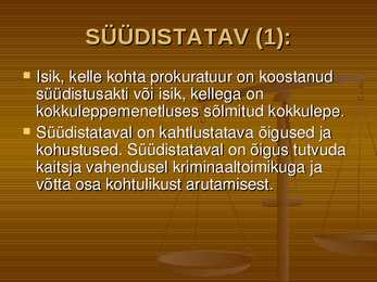 Õiguskord ja korrakaitse #40