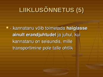 Õiguskord ja korrakaitse #49