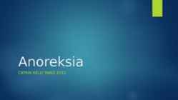 Anoreksia