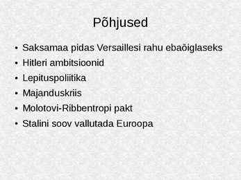 Teine maailmasõda #2