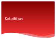 Kokteilikaart
