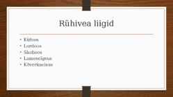 Rühivead #2