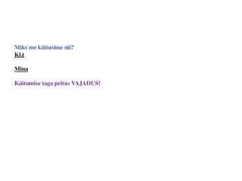 Klienditeenindus situatsiooni analüüs #6