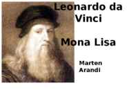 Leonardo da Vinci--Mona Lisa