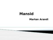 Mansid - Soome-Ugri rahvas
