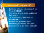 Kosmosetehnoloogia areng #7