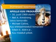 Kosmosetehnoloogia areng #9