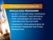 Kosmosetehnoloogia areng #10