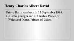 Prince Henry of Wales #2