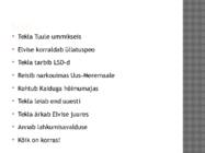 Täna on täna #5