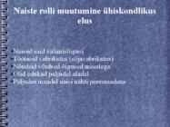 Naised ühiskondlikus elus #3