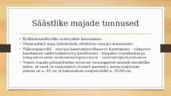 Säästliku maja projekteerimine #2