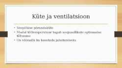 Säästliku maja projekteerimine #6