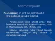 Elu kosmosejaamas kosmoseprügi #2