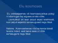 Elu kosmosejaamas kosmoseprügi #6