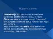Elu kosmosejaamas kosmoseprügi #8