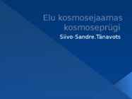 Elu kosmosejaamas kosmoseprügi