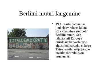 Sotsialitlik süsteem ja selle kokkuvarisemine #15