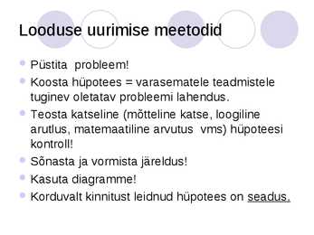 Füüsikaline maailmapilt #18