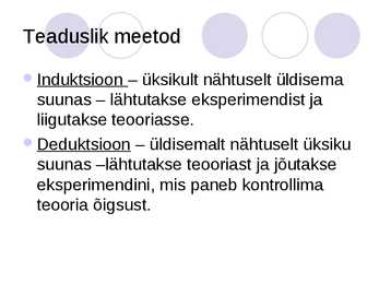 Füüsikaline maailmapilt #19