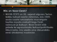Noor-Eesti rühmitus #2