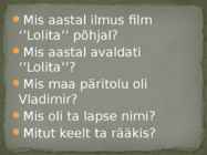 Vladimir Nabokov #7