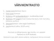 Värvusõpetus #4