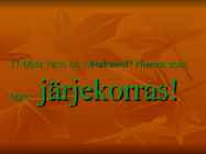 SÜNNIPÄEVA VIKTORIIN #18
