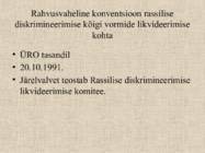 Inimõigusi reguleerivad kokkulepped #8