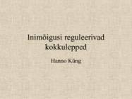 Inimõigusi reguleerivad kokkulepped