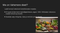 Vahemere dieet #2