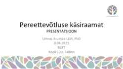 Pereettevõtluse käsiraamat